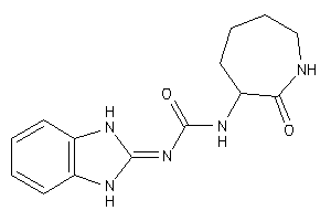 Image of 1-(1,3-dihydrobenzimidazol-2-ylidene)-3-(2-ketoazepan-3-yl)urea