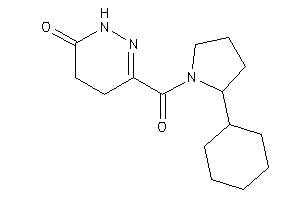 3-(2-cyclohexylpyrrolidine-1-carbonyl)-4,5-dihydro-1H-pyridazin-6-one