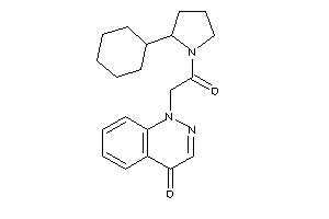 1-[2-(2-cyclohexylpyrrolidino)-2-keto-ethyl]cinnolin-4-one