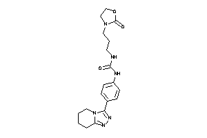 1-[3-(2-ketooxazolidin-3-yl)propyl]-3-[4-(5,6,7,8-tetrahydro-[1,2,4]triazolo[4,3-a]pyridin-3-yl)phenyl]urea