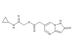 2-(2-keto-1H-pyrazolo[1,5-a]pyrimidin-6-yl)acetic Acid [2-(cyclopropylamino)-2-keto-ethyl] Ester