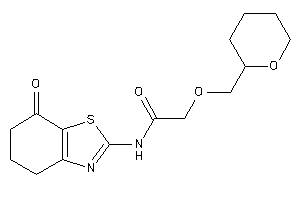 N-(7-keto-5,6-dihydro-4H-1,3-benzothiazol-2-yl)-2-(tetrahydropyran-2-ylmethoxy)acetamide