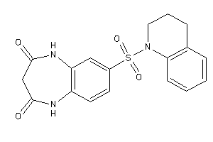 8-(3,4-dihydro-2H-quinolin-1-ylsulfonyl)-1,5-dihydro-1,5-benzodiazepine-2,4-quinone