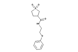 1,1-diketo-N-(2-phenoxyethyl)thiolane-3-carboxamide