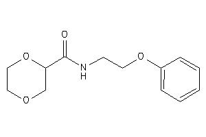 N-(2-phenoxyethyl)-1,4-dioxane-2-carboxamide