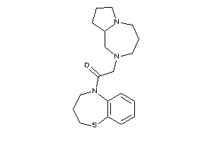 2-(1,3,4,5,7,8,9,9a-octahydropyrrolo[1,2-a][1,4]diazepin-2-yl)-1-(3,4-dihydro-2H-1,5-benzothiazepin-5-yl)ethanone