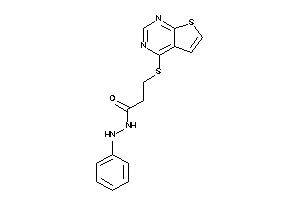 N'-phenyl-3-(thieno[2,3-d]pyrimidin-4-ylthio)propionohydrazide