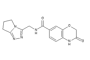 N-(6,7-dihydro-5H-pyrrolo[2,1-c][1,2,4]triazol-3-ylmethyl)-3-keto-4H-1,4-benzoxazine-7-carboxamide