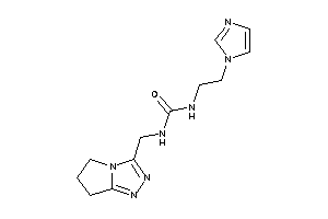 1-(6,7-dihydro-5H-pyrrolo[2,1-c][1,2,4]triazol-3-ylmethyl)-3-(2-imidazol-1-ylethyl)urea