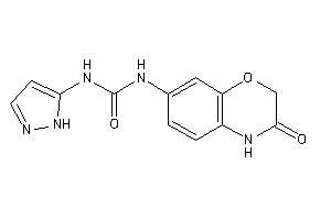 1-(3-keto-4H-1,4-benzoxazin-7-yl)-3-(1H-pyrazol-5-yl)urea