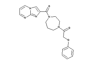 1-[4-(imidazo[1,2-a]pyrimidine-2-carbonyl)-1,4-diazepan-1-yl]-2-phenoxy-ethanone