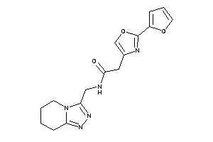 2-[2-(2-furyl)oxazol-4-yl]-N-(5,6,7,8-tetrahydro-[1,2,4]triazolo[4,3-a]pyridin-3-ylmethyl)acetamide