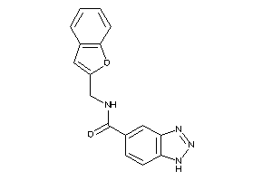 N-(benzofuran-2-ylmethyl)-1H-benzotriazole-5-carboxamide