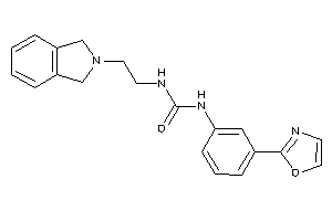 1-(2-isoindolin-2-ylethyl)-3-(3-oxazol-2-ylphenyl)urea