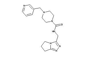 N-(6,7-dihydro-5H-pyrrolo[2,1-c][1,2,4]triazol-3-ylmethyl)-4-(3-pyridylmethyl)piperazine-1-carboxamide