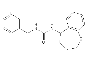 1-(3-pyridylmethyl)-3-(2,3,4,5-tetrahydro-1-benzoxepin-5-yl)urea