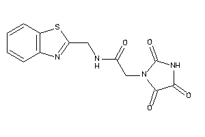 Image of N-(1,3-benzothiazol-2-ylmethyl)-2-(2,4,5-triketoimidazolidin-1-yl)acetamide