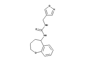 1-(isoxazol-4-ylmethyl)-3-(2,3,4,5-tetrahydro-1-benzoxepin-5-yl)urea