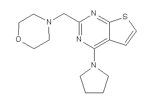 4-[(4-pyrrolidinothieno[2,3-d]pyrimidin-2-yl)methyl]morpholine