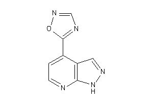 5-(1H-pyrazolo[3,4-b]pyridin-4-yl)-1,2,4-oxadiazole