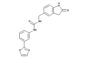 1-[(2-ketoindolin-5-yl)methyl]-3-(3-oxazol-2-ylphenyl)urea