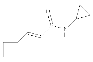 3-cyclobutyl-N-cyclopropyl-acrylamide