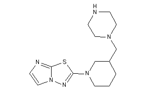 2-[3-(piperazinomethyl)piperidino]imidazo[2,1-b][1,3,4]thiadiazole