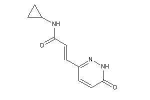 N-cyclopropyl-3-(6-keto-1H-pyridazin-3-yl)acrylamide