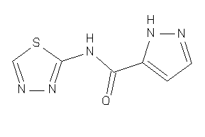 N-(1,3,4-thiadiazol-2-yl)-1H-pyrazole-5-carboxamide