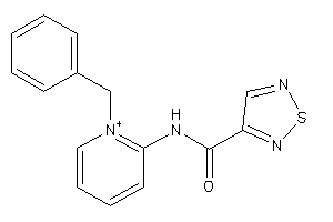 N-(1-benzylpyridin-1-ium-2-yl)-1,2,5-thiadiazole-3-carboxamide