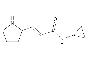 N-cyclopropyl-3-pyrrolidin-2-yl-acrylamide