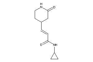 N-cyclopropyl-3-(2-keto-4-piperidyl)acrylamide