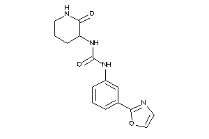 1-(2-keto-3-piperidyl)-3-(3-oxazol-2-ylphenyl)urea