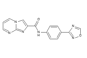 N-[4-(1,2,4-oxadiazol-3-yl)phenyl]imidazo[1,2-a]pyrimidine-2-carboxamide