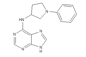 (1-phenylpyrrolidin-3-yl)-(9H-purin-6-yl)amine