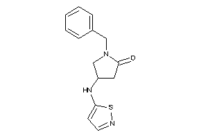 1-benzyl-4-(isothiazol-5-ylamino)-2-pyrrolidone