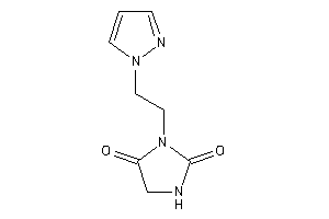 3-(2-pyrazol-1-ylethyl)hydantoin