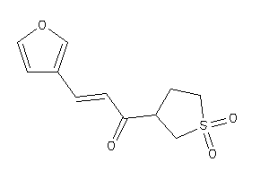 Image of 1-(1,1-diketothiolan-3-yl)-3-(3-furyl)prop-2-en-1-one
