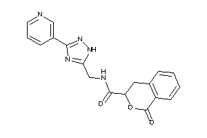 1-keto-N-[[3-(3-pyridyl)-1H-1,2,4-triazol-5-yl]methyl]isochroman-3-carboxamide