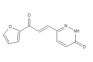 3-[3-(2-furyl)-3-keto-prop-1-enyl]-1H-pyridazin-6-one