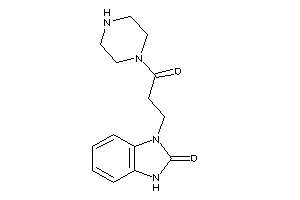 3-(3-keto-3-piperazino-propyl)-1H-benzimidazol-2-one