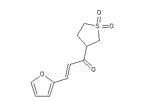 Image of 1-(1,1-diketothiolan-3-yl)-3-(2-furyl)prop-2-en-1-one