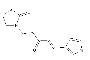 3-[3-keto-5-(3-thienyl)pent-4-enyl]thiazolidin-2-one