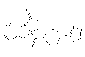 3a-(4-thiazol-2-ylpiperazine-1-carbonyl)-2,3-dihydropyrrolo[2,1-b][1,3]benzothiazol-1-one