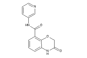 3-keto-N-(3-pyridyl)-4H-1,4-benzoxazine-8-carboxamide