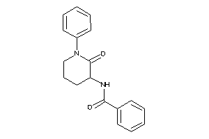 N-(2-keto-1-phenyl-3-piperidyl)benzamide