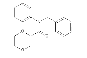 N-benzyl-N-phenyl-1,4-dioxane-2-carboxamide