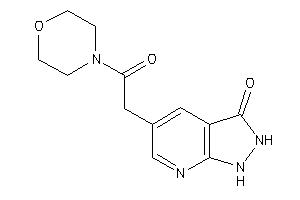 5-(2-keto-2-morpholino-ethyl)-1,2-dihydropyrazolo[3,4-b]pyridin-3-one