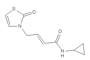 N-cyclopropyl-4-(2-keto-4-thiazolin-3-yl)but-2-enamide