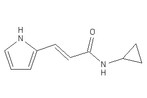 N-cyclopropyl-3-(1H-pyrrol-2-yl)acrylamide